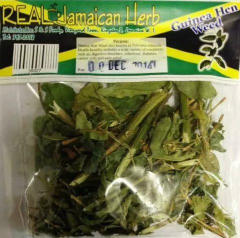 Real Jamaican Herb Guinea Hen Weed 15g