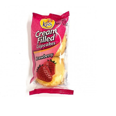 Kiss Snack Cakes 60g (3 Pack) 3x60g Strawberry
