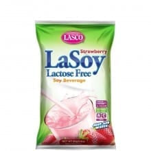 Lasco Lasoy Strawberry Flavoured Soy Beverage 120g