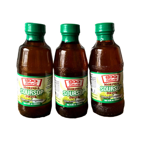 Soo Natural Moringa Soursop Drink 1x200ml